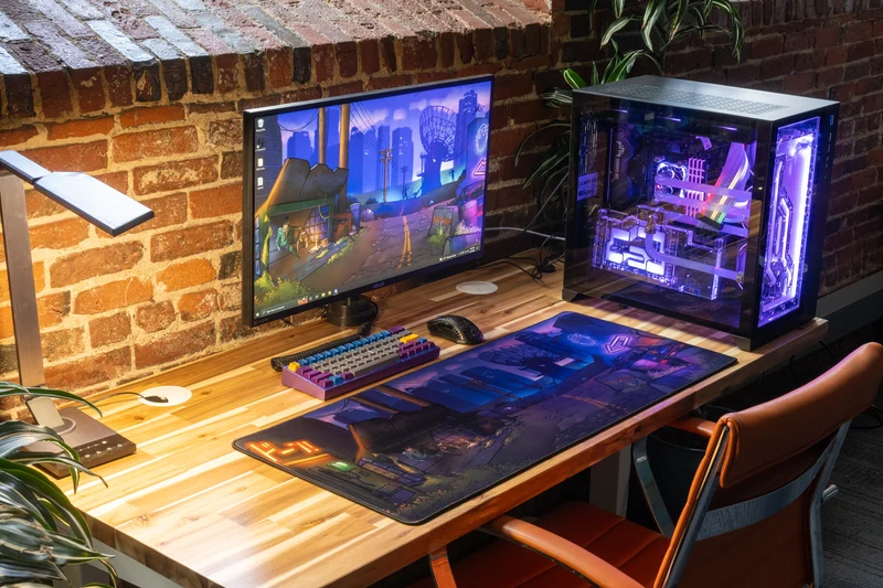 "Templetaps - Temple Town" — smaddiem Deskmat