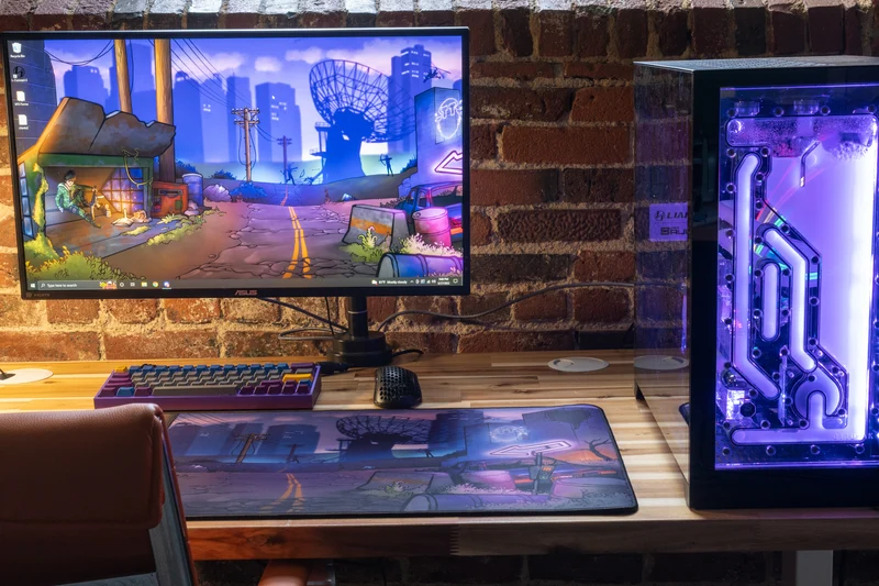 "Templetaps - Temple Town" — smaddiem Deskmat