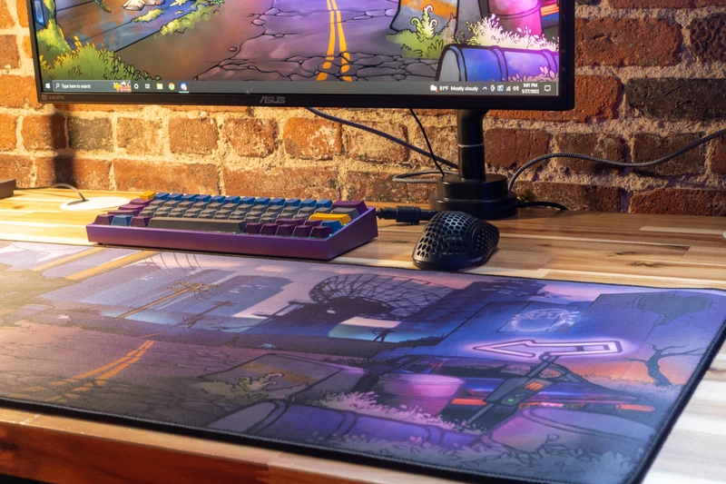 "Templetaps - Temple Town" — smaddiem Deskmat