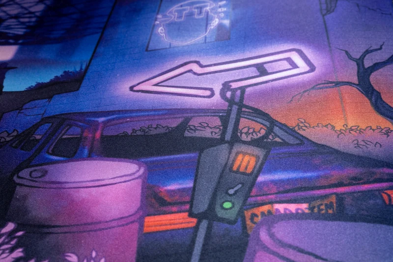 "Templetaps - Temple Town" — smaddiem Deskmat