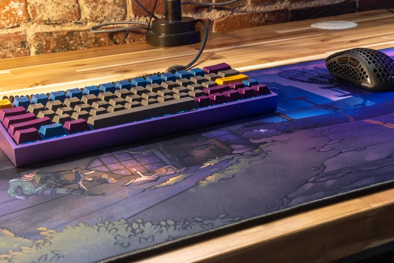 "Templetaps - Temple Town" — smaddiem Deskmat