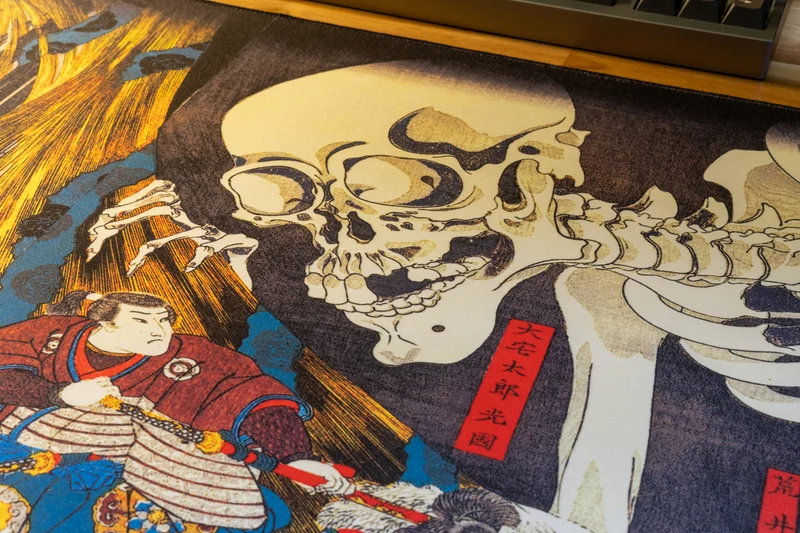 "Matthew Heafy - Utagawa Kuniyoshi" — Matt Heafy Deskmat