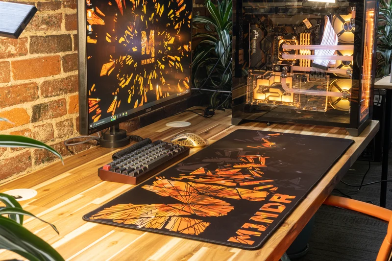 "Broken Memories" — M1NDR Deskmat