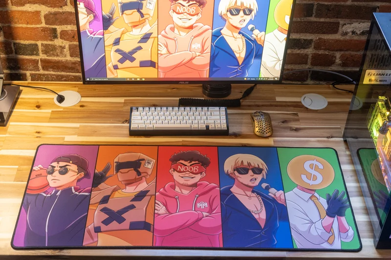 "The Noobs" — Macro Deskmat