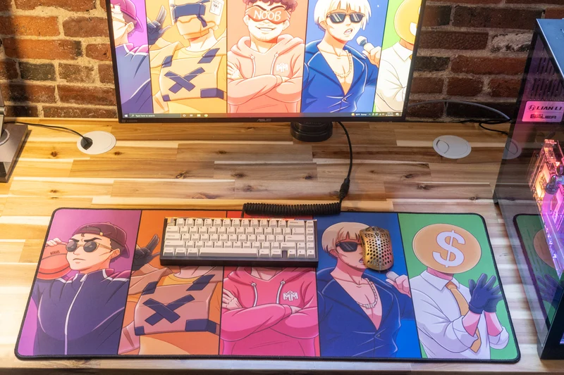"The Noobs" — Macro Deskmat