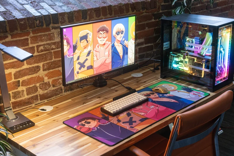 "The Noobs" — Macro Deskmat