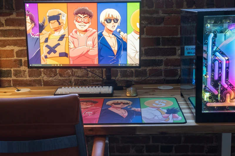 "The Noobs" — Macro Deskmat