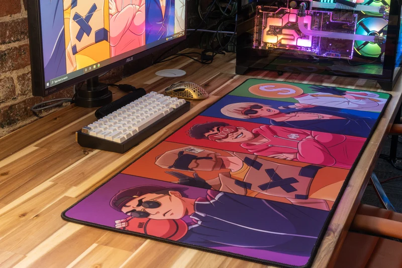 "The Noobs" — Macro Deskmat