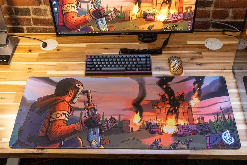 "Coma" — Signature Deskmat