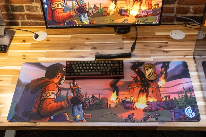 "Coma" — Signature Deskmat