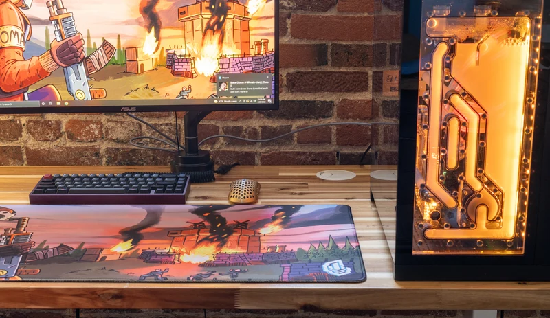 "Coma" — Signature Deskmat