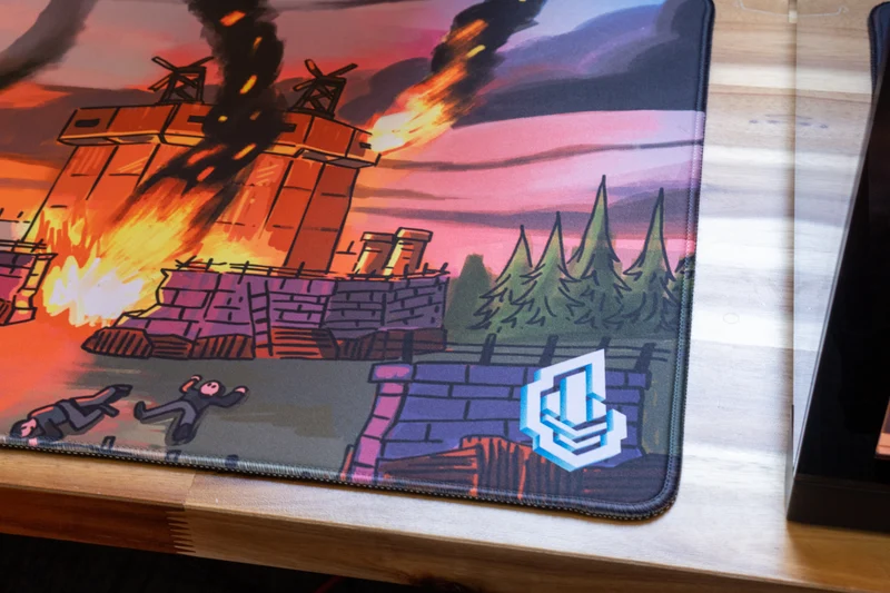 "Coma" — Signature Deskmat