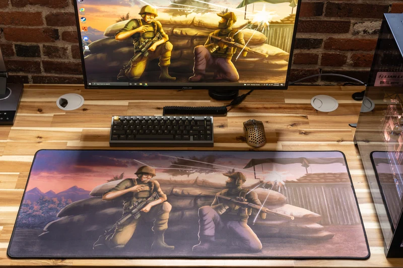 "Tenacity" — SwampFoxTV Deskmat