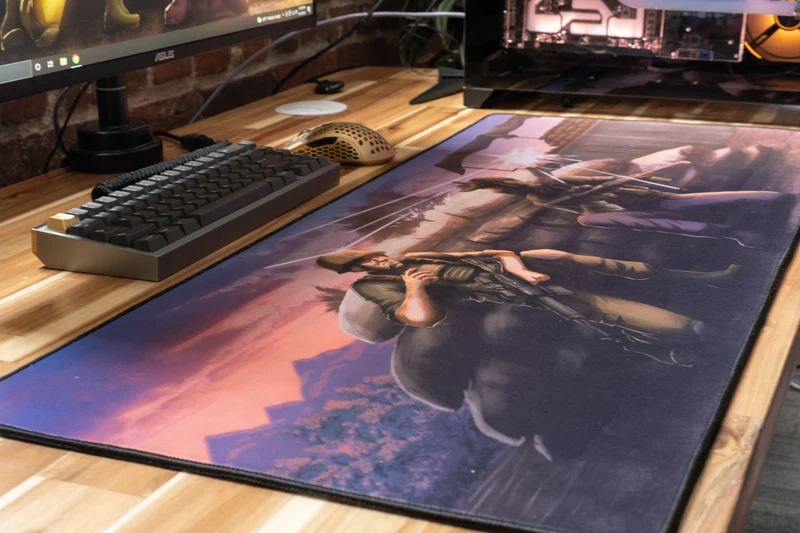 "Tenacity" — SwampFoxTV Deskmat