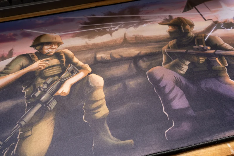 "Tenacity" — SwampFoxTV Deskmat