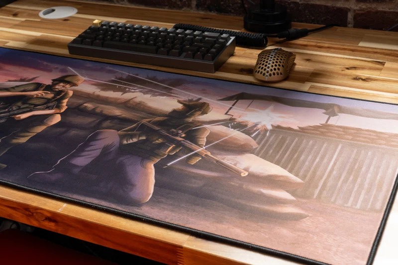 "Tenacity" — SwampFoxTV Deskmat