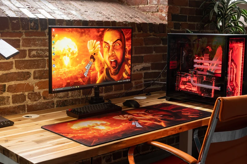 "Inner Rage" — Odablock Deskmat