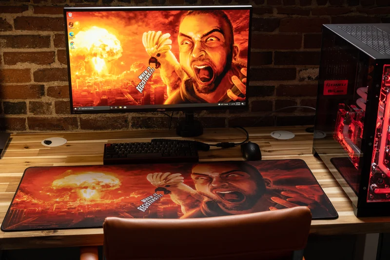 "Inner Rage" — Odablock Deskmat