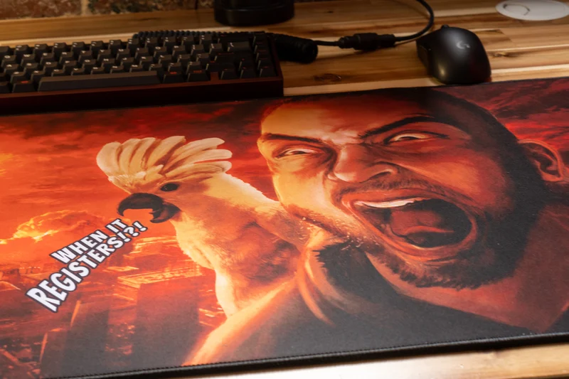 "Inner Rage" — Odablock Deskmat