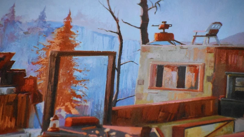 "Cosmonatic Films" — Rust Deskmat