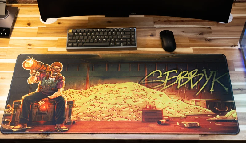 "SebbyK" — Signature Deskmat