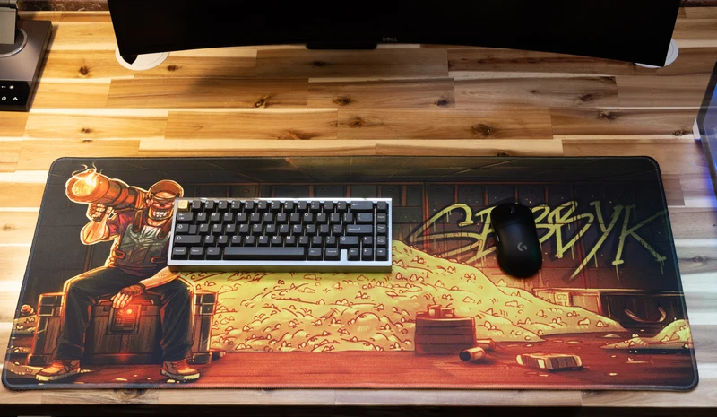 "SebbyK" — Signature Deskmat