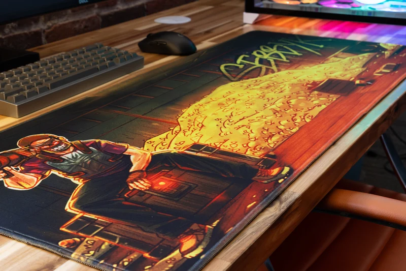 "SebbyK" — Signature Deskmat