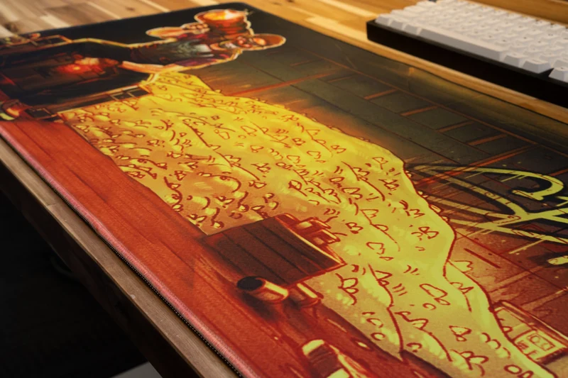 "SebbyK" — Signature Deskmat