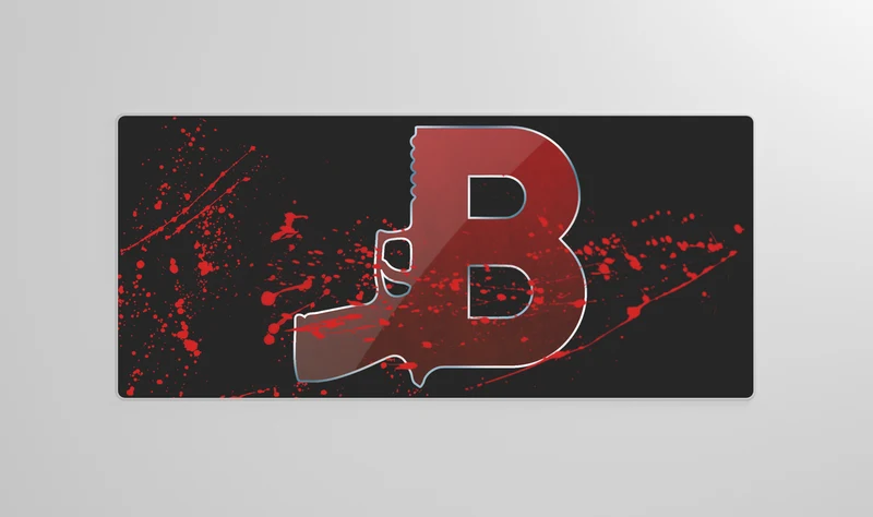 "bchillz" — Signature Deskmat