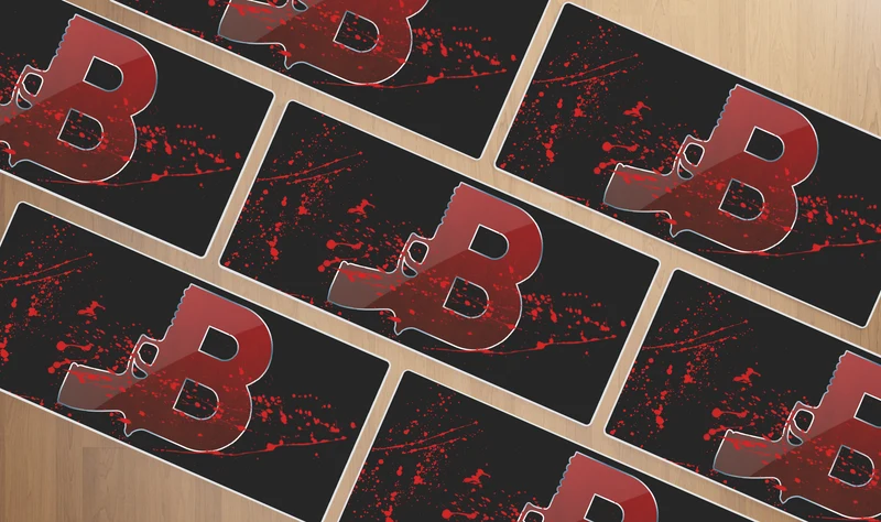 "bchillz" — Signature Deskmat