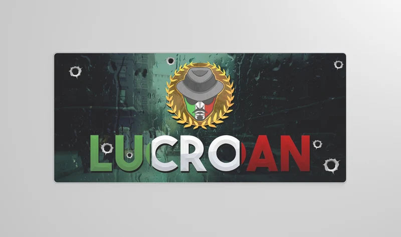 "Lucroan" — Signature Deskmat