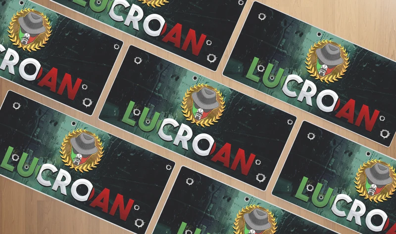 "Lucroan" — Signature Deskmat