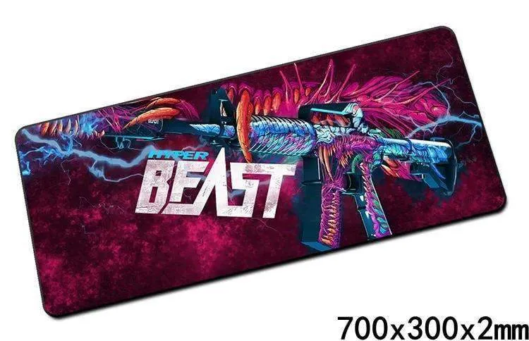 Tapis de souris XXL Arme CSGO M4 Super Monstre