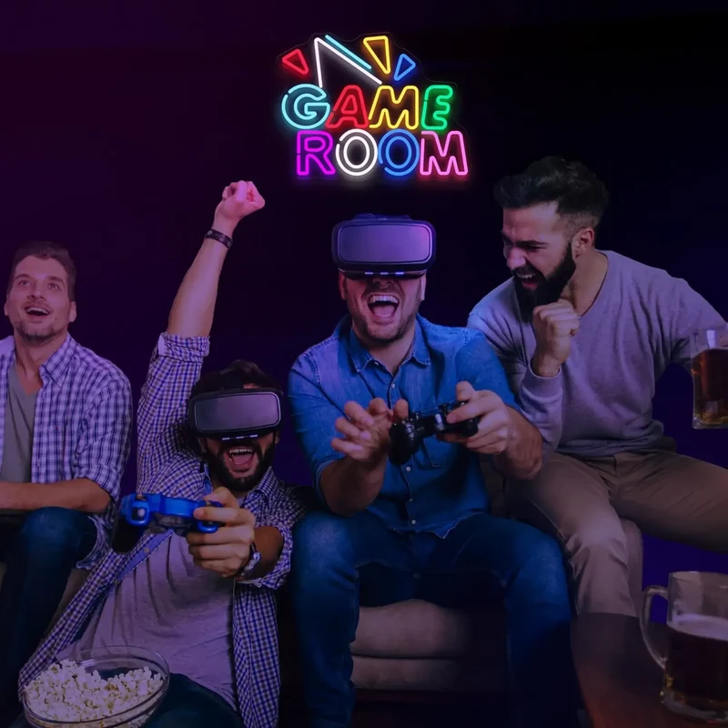 Néon Mural - Game Room