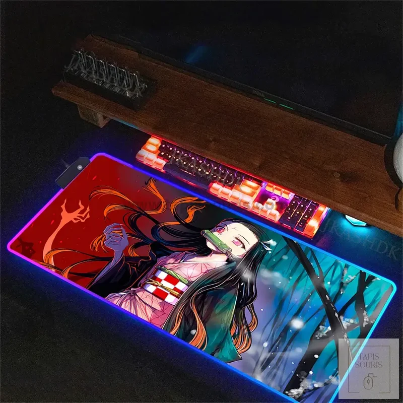 Tapis de Souris RGB Demon Slayer