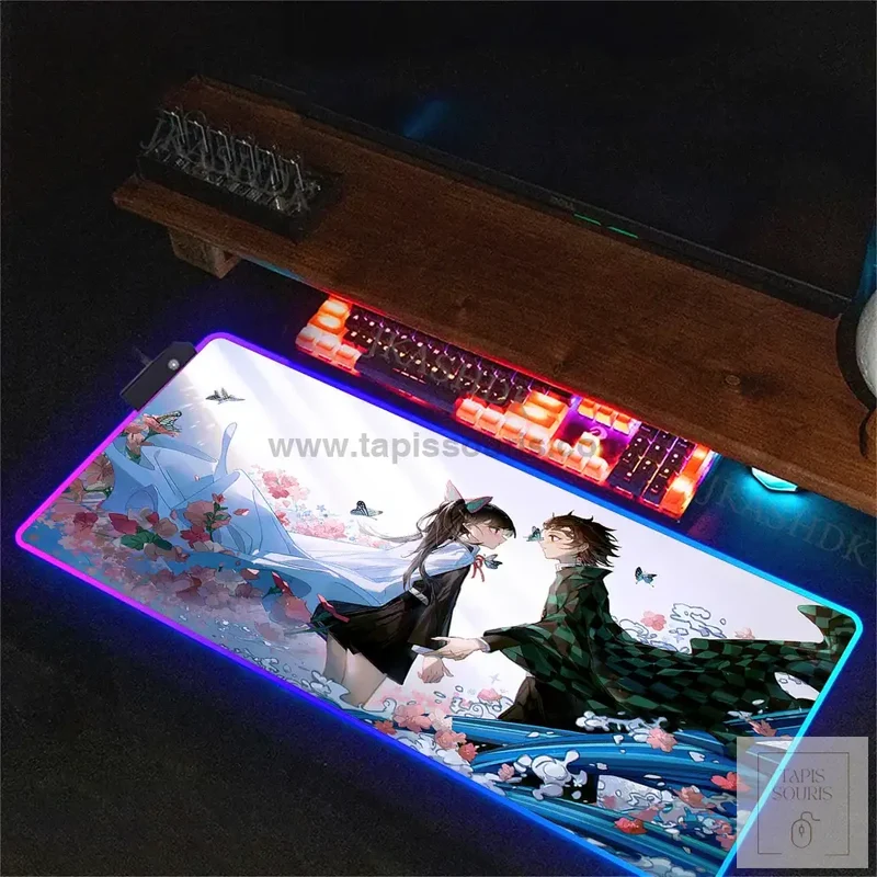 Tapis de Souris RGB Demon Slayer