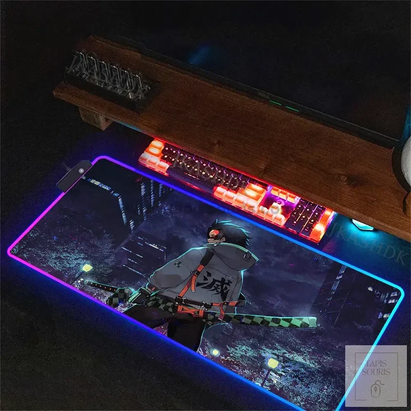 Tapis de Souris RGB Demon Slayer