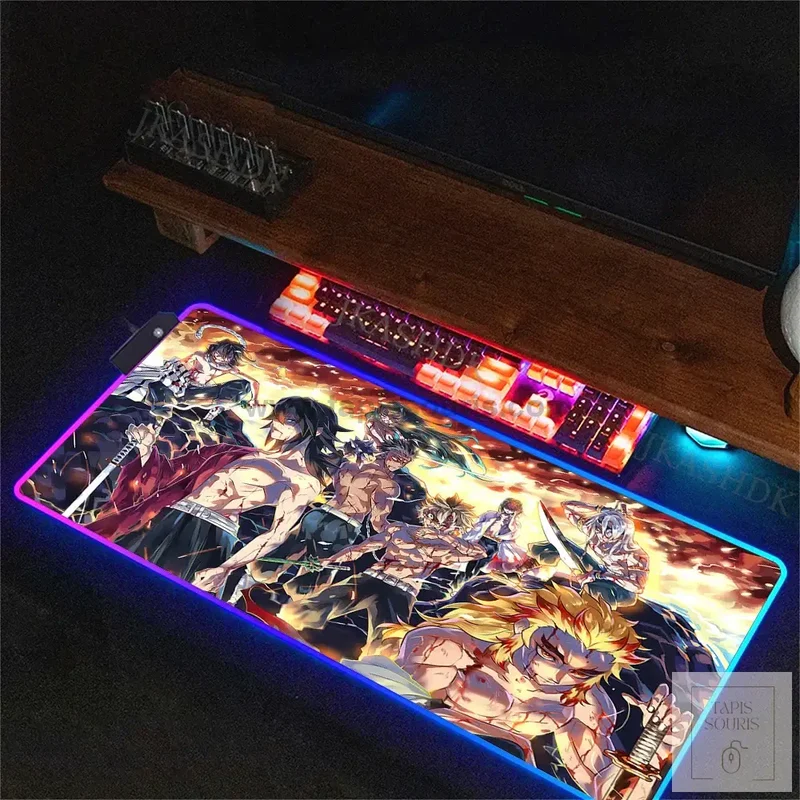 Tapis de Souris RGB Demon Slayer