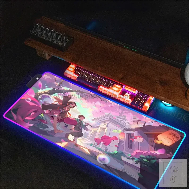 Tapis de Souris RGB Demon Slayer