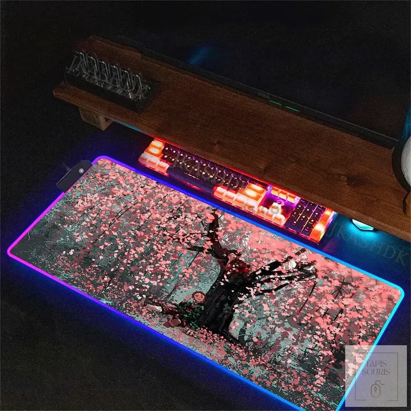 Tapis de Souris RGB Demon Slayer