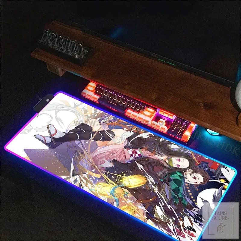 Tapis de Souris RGB Demon Slayer