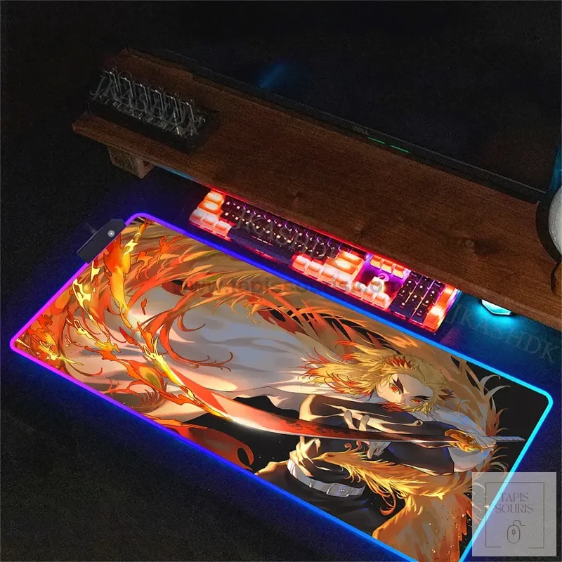 Tapis de Souris RGB Demon Slayer