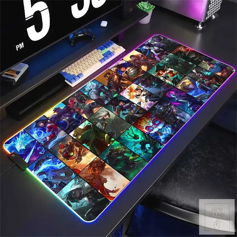 Tapis de Souris RGB League Of Legends