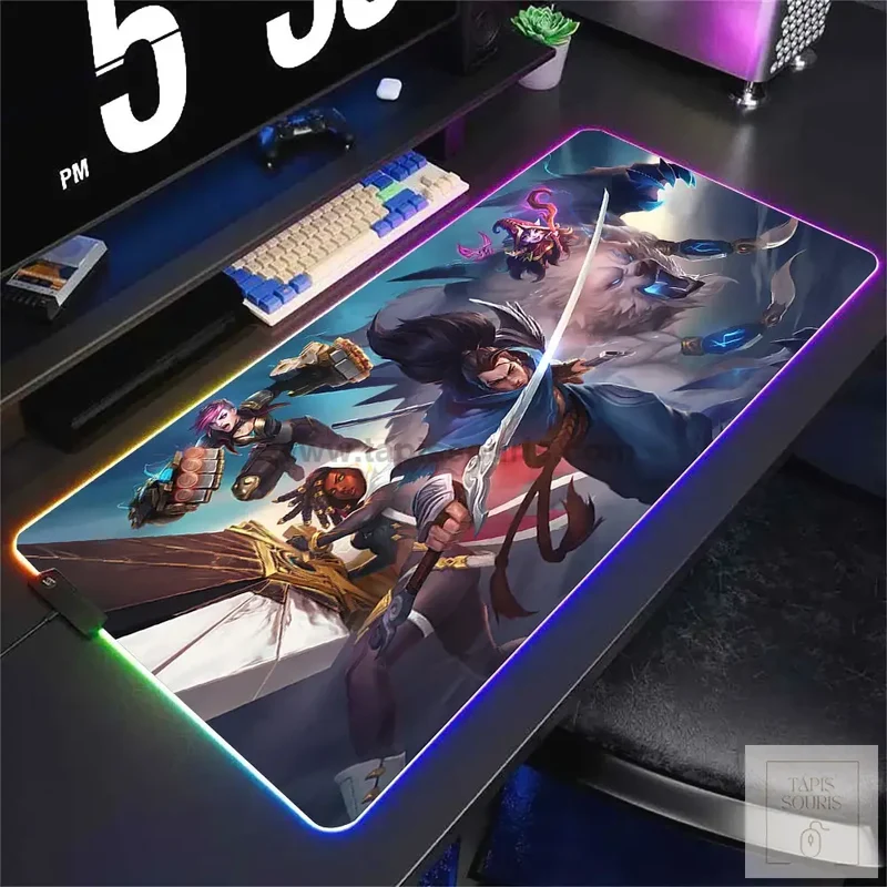 Tapis de Souris RGB League Of Legends