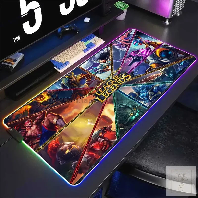 Tapis de Souris RGB League Of Legends