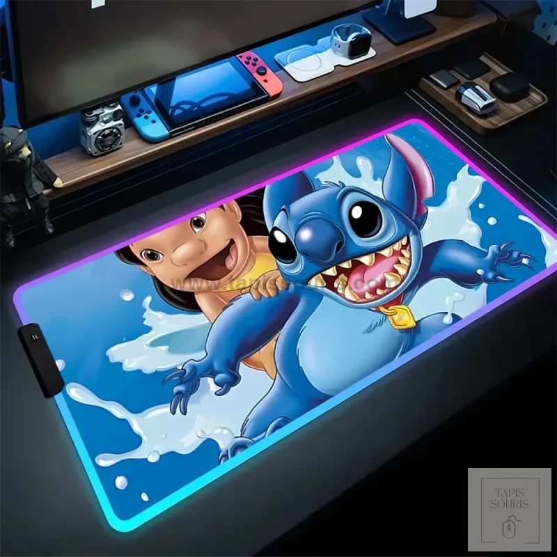 Tapis de Souris RGB Stitch