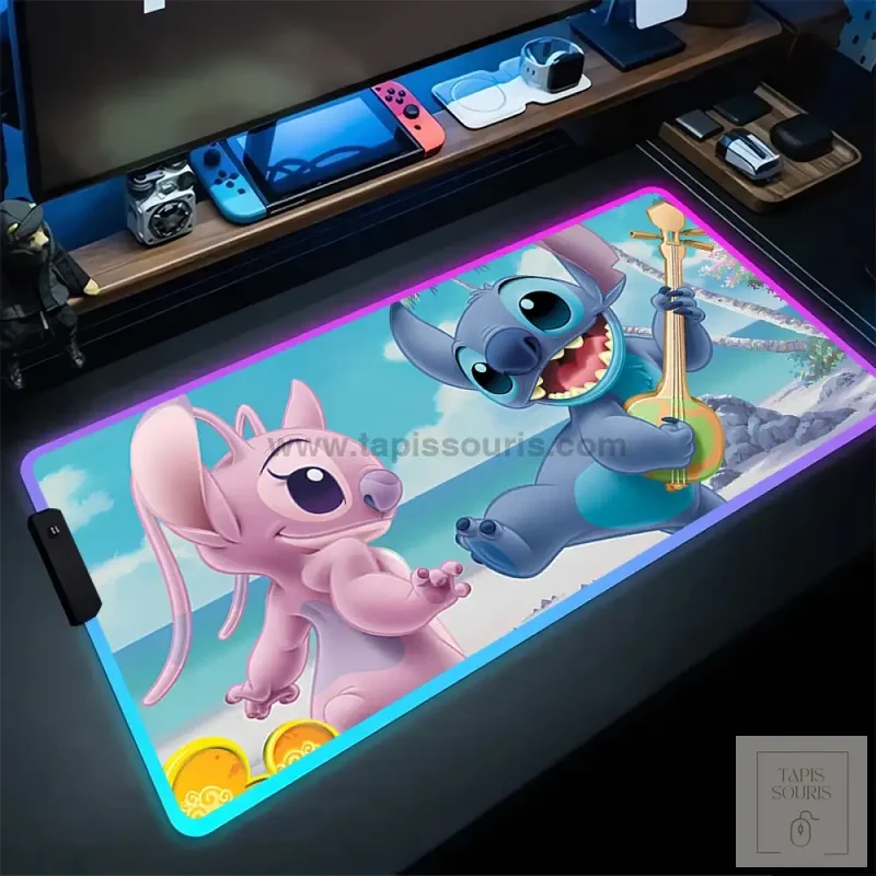 Tapis de Souris RGB Stitch
