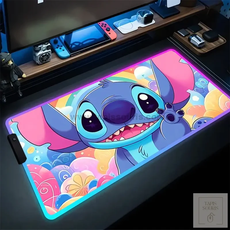 Tapis de Souris RGB Stitch