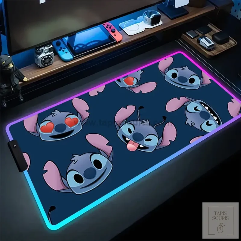 Tapis de Souris RGB Stitch