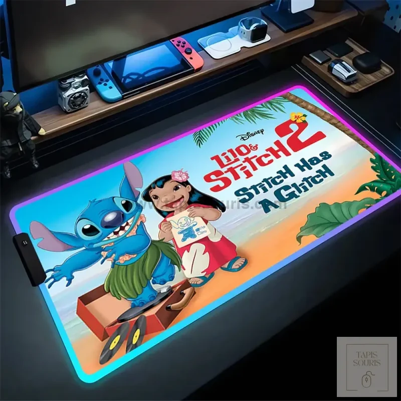 Tapis de Souris RGB Stitch